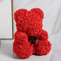 Artificial Rose Bear 