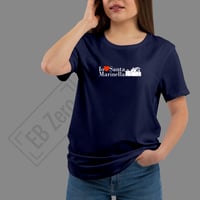 Image 3 of T-Shirt Donna G - Io Amo Santa Marinella (NSL035)