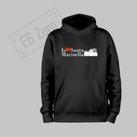 Image 2 of Felpa Cap Chiuso Unisex - Io Amo Santa Marinella (NSL035)