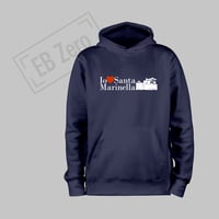 Image 3 of Felpa Cap Chiuso Unisex - Io Amo Santa Marinella (NSL035)