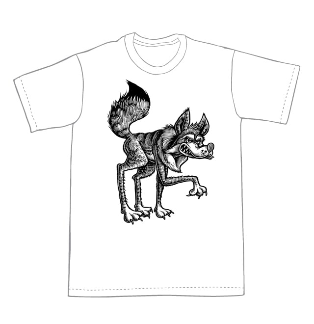 Wolf T-shirt (A1) **FREE SHIPPING**