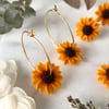 Sunflower Hoops