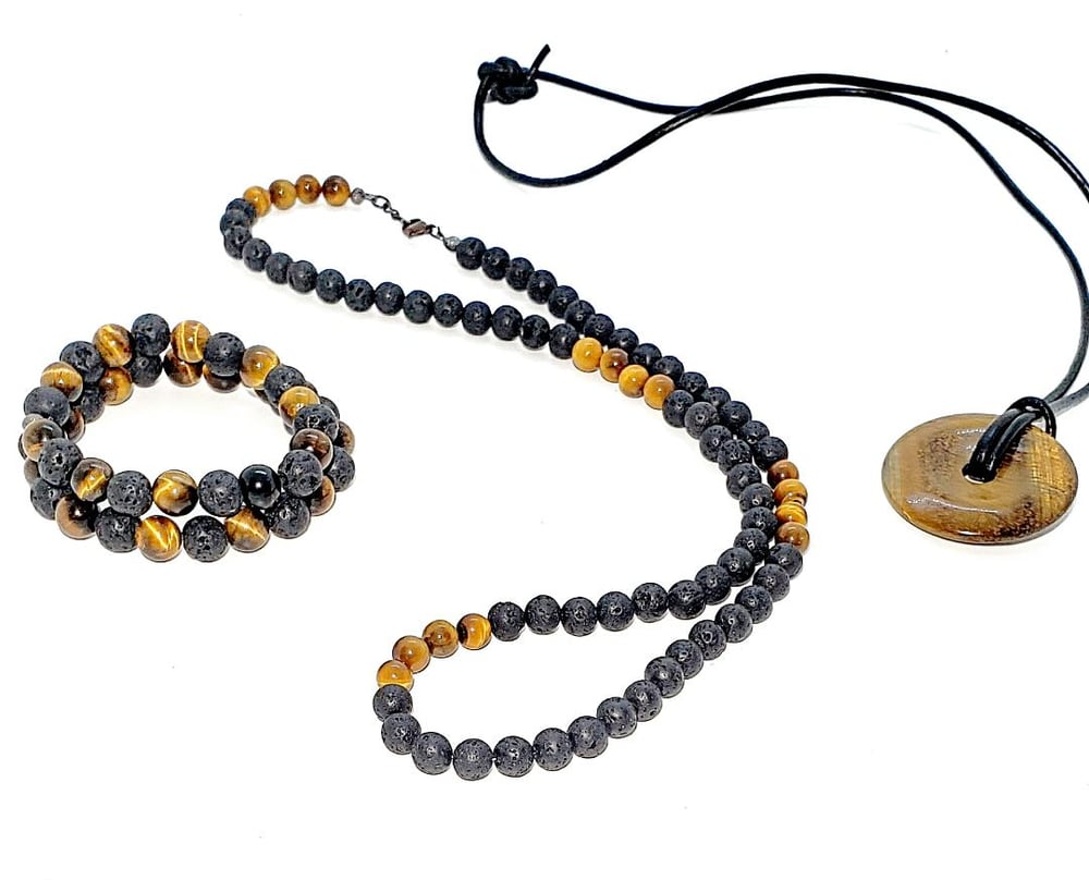 Image of Tigers eye gift set