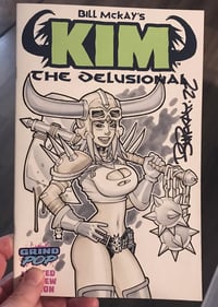 Image of Kim the Delusional 1/1 Original Copic Marker Sketch