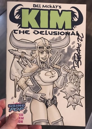 Kim the Delusional 1/1 Original Copic Marker Sketch