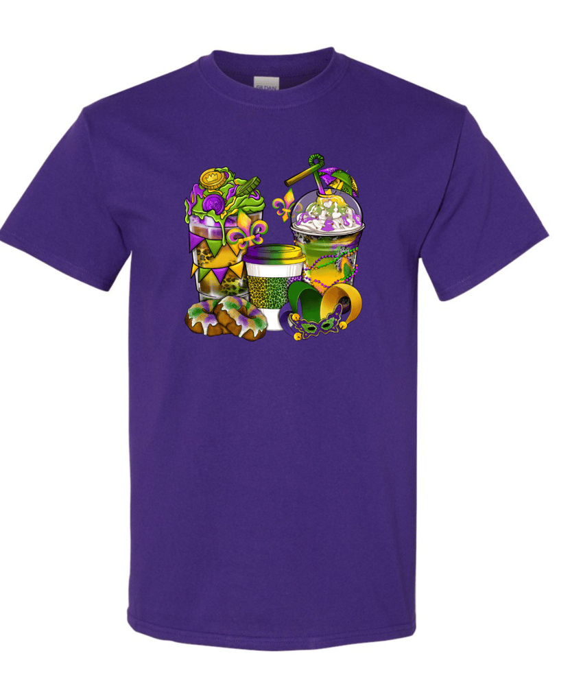 Image of Kingcake and Coffee Tee