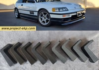 Image 1 of Front Lip Spoiler Brackets for 90-91 Honda CRX ED9 CS Style Front Lip