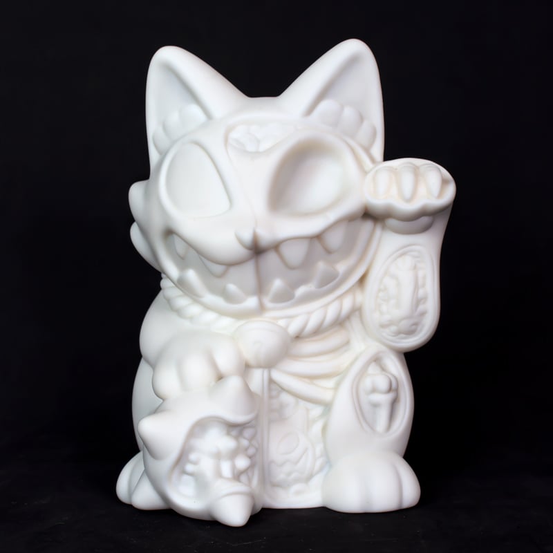 Image of White DIY Maneki Wananeko (Anatomy ver.)