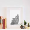 PRINT A4 SHIRO ECO (FLORES DE PRIMAVERA)