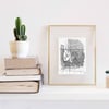 PRINT POSTAL SHIRO ECO (AJEDREZ)