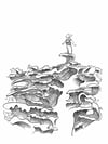 PRINT POSTAL SHIRO ECO (OLAS)