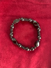 Image of BRACELET MAGNÉTIQUE HÉMATITE 