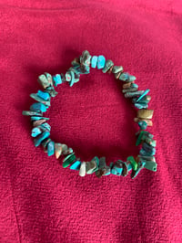 Image of BRACELET BAROQUE TURQUOISE VÉRITABLE 