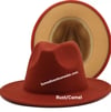 Rust/Camel Fedora (56-58cm)