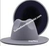 Grey/Navy Fedora 56-58cm 