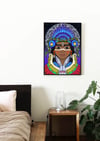 Metztli Moon Goddess Print 