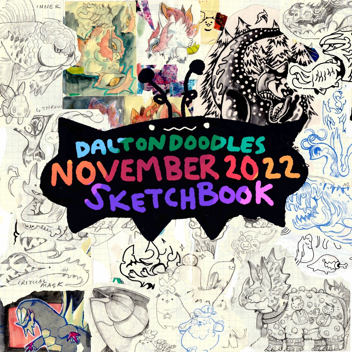 Image of November 2022 Sketchbook (Digital PDF)