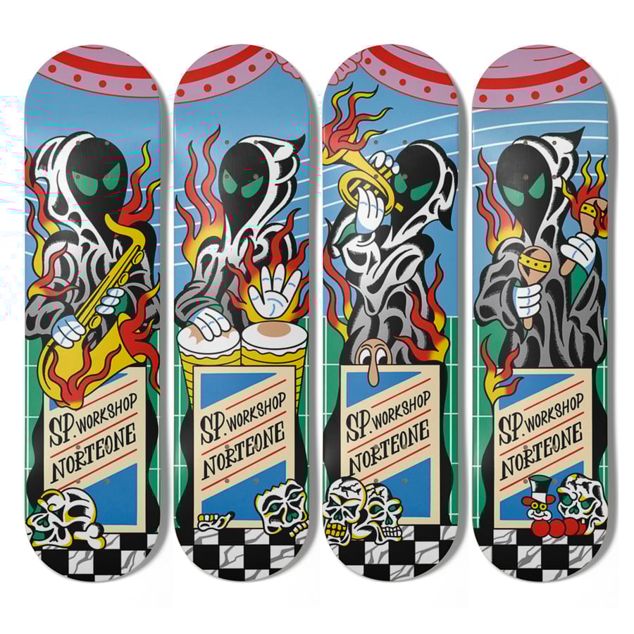 Image of Parka orchestra - deck set 