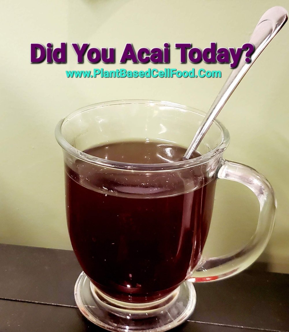 Asé-Acai! WILD-RAW FREEZE-DRIED ACAI BERRY POWDER/ JUICE 2-4 oz.