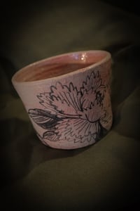 Image 2 of peonies mug
