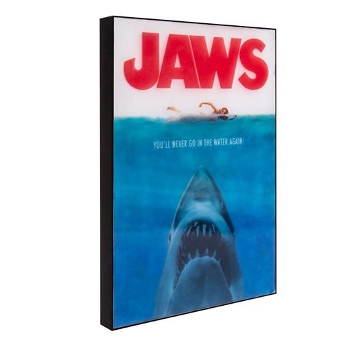Image of Jaws Movie Light Poster 