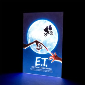 Image of ET Light up Poster