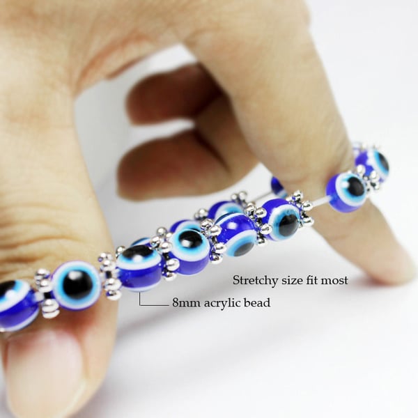 Image of Evil Eye Bracelet/Chakra Bracelet