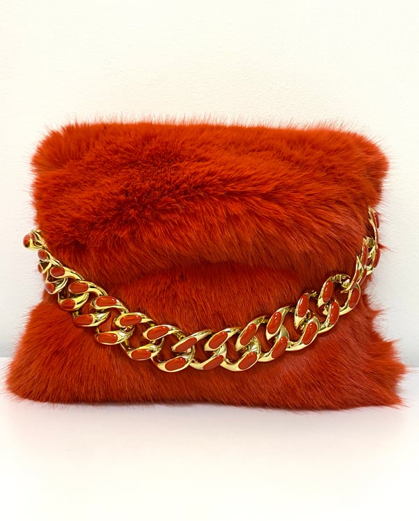 Image of Bolso Pelo Naranja ( Antes 75€)