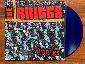 Image of $10 off Numbers Blue Vinyl with 3rd World War lyrics