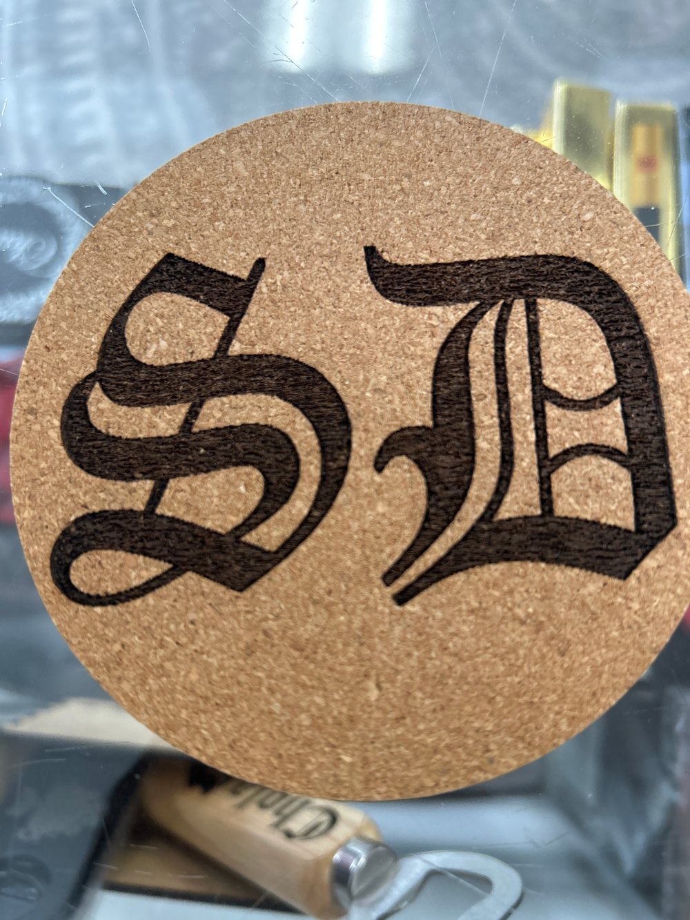 Cork Custom coasters 