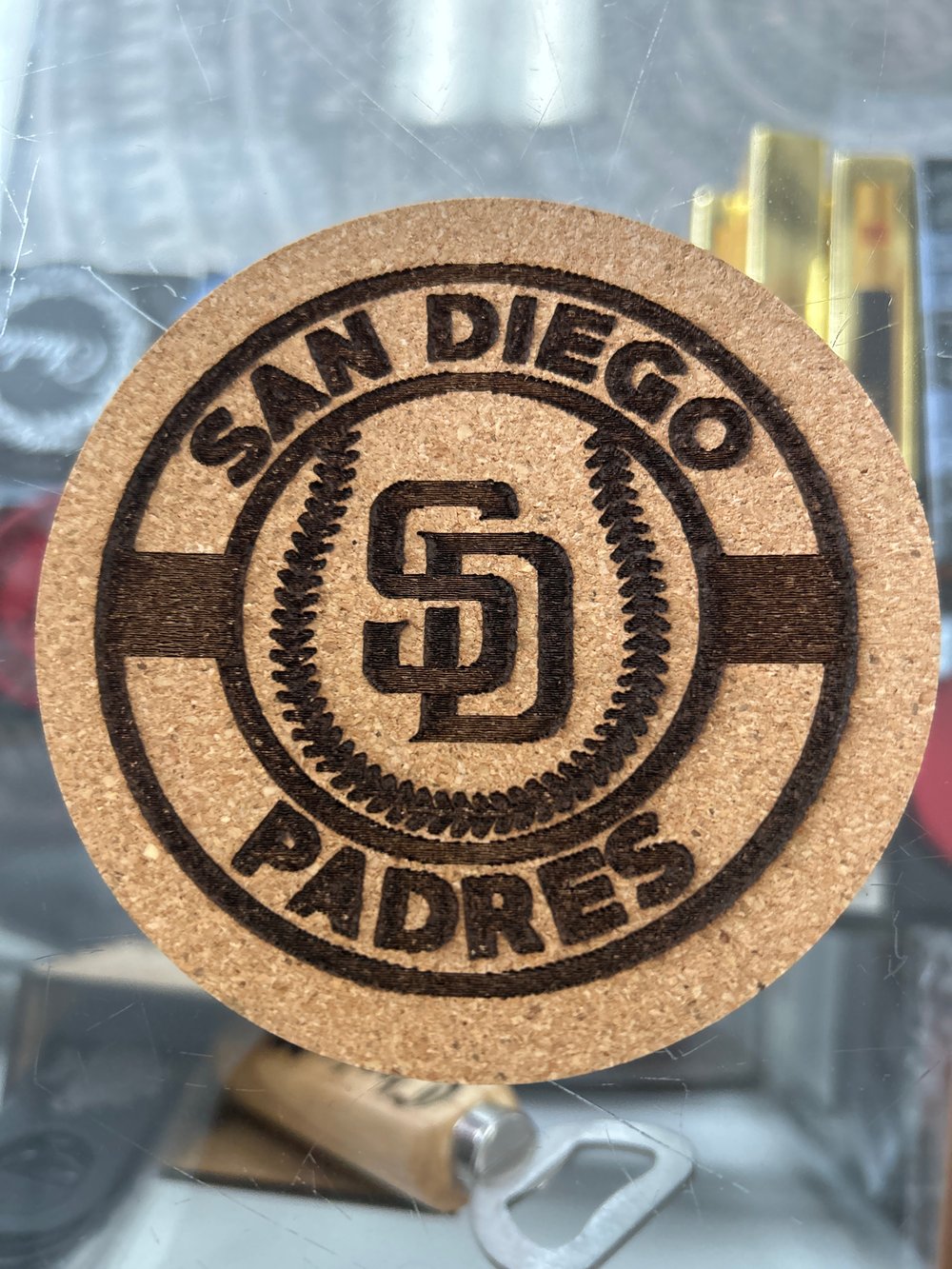 Cork Custom coasters 