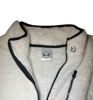 Image of White Fleece Jacket