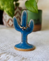 Image 1 of 'Lapis' Saguaro Ring Holder