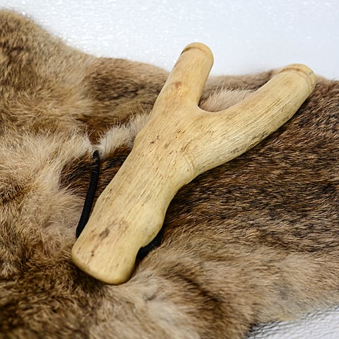 Image of Natural Fork Slingshot, Maple Natural Fork Catapult, Hunters Gift, Sling Shot, Survivalist Gift