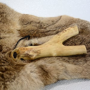 Image of Natural Fork Slingshot, Maple Natural Fork Catapult, Hunters Gift, Sling Shot, Survivalist Gift