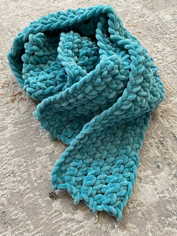 Image of Crocheted Scarf MTO (read description!!)