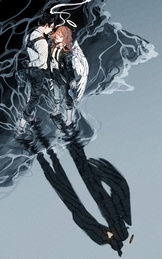 CSM Akiangel Indirect Kiss Print