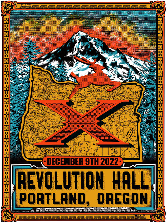 Image of X Portland, OR Poster (Individual)