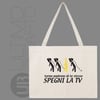 Shopping Bag Canvas - SPEGNI LA TV (UR060)