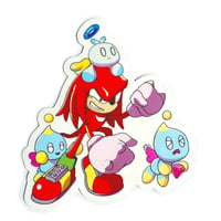 Knuckles in Chaos Vinyl Sticker