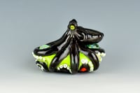 Image 5 of XXXL. Atomic Kraken - 3D Octopus - Flamework Glass Sculpture 