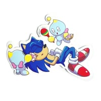 Sonic in Chaos Sticker