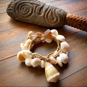 Image of Boho shell wrap with real puka shells
