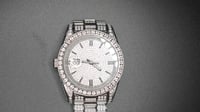 Image 4 of Moissanite Diamond Presidential Watch
