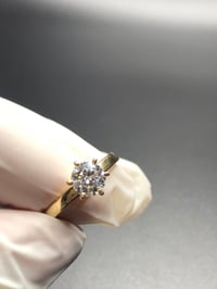 Image 5 of Moissanite Diamond Engagement/Wedding ring 