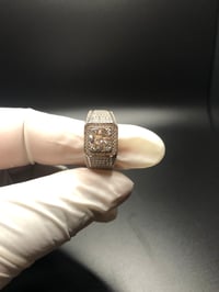 Image 4 of  Eternity Moissanite Ring