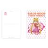 Preorder - Sailor Moon Store Usagi Acrylic Glitter Keychain + Postcard