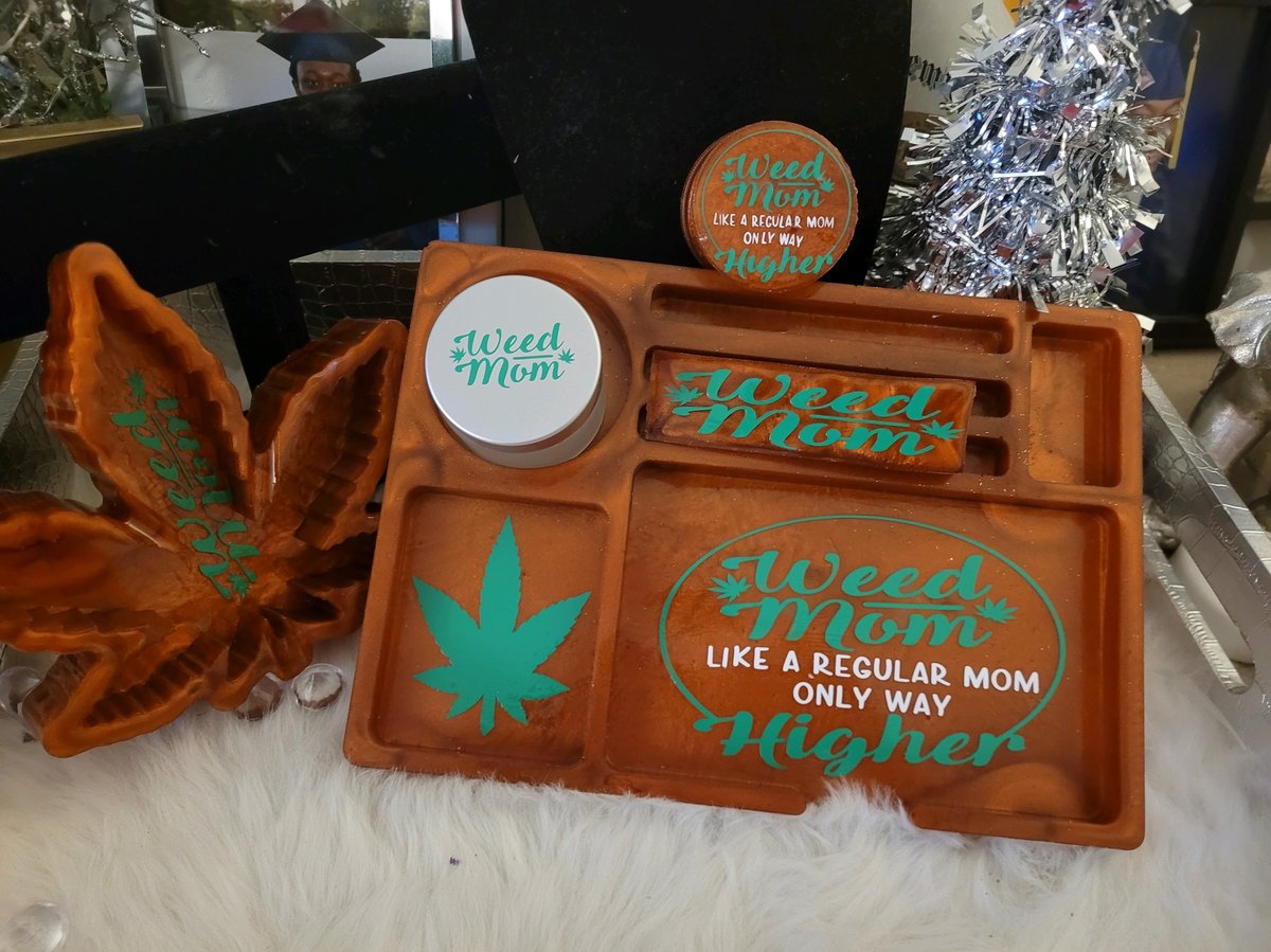 Customized Smoke tray sets Cherie'sCraftingCorner