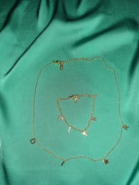 Image 1 of Dior star bracelet and chain