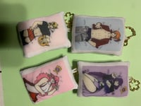 Image 2 of mini dakimakuras ( pillow keychains)